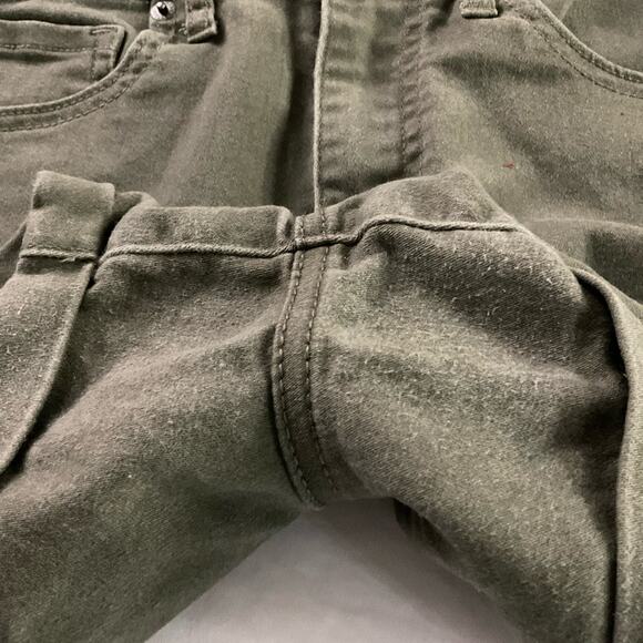 Aeropostale MIDI Army Green Short 4 Cabincore Fisherman Gorpcore Boho Normcore - Picture 9 of 10